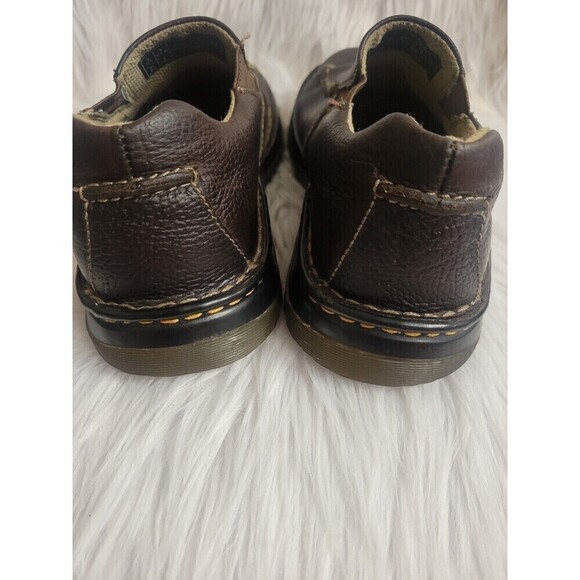 Dr Martens 11233 Size 8 Loafers Brown Leather Slip On‎ Casual Comfort Docs